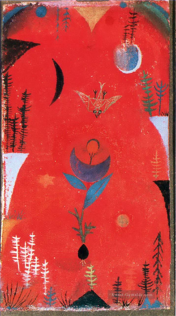 Blumenmythos Paul Klee Ölgemälde